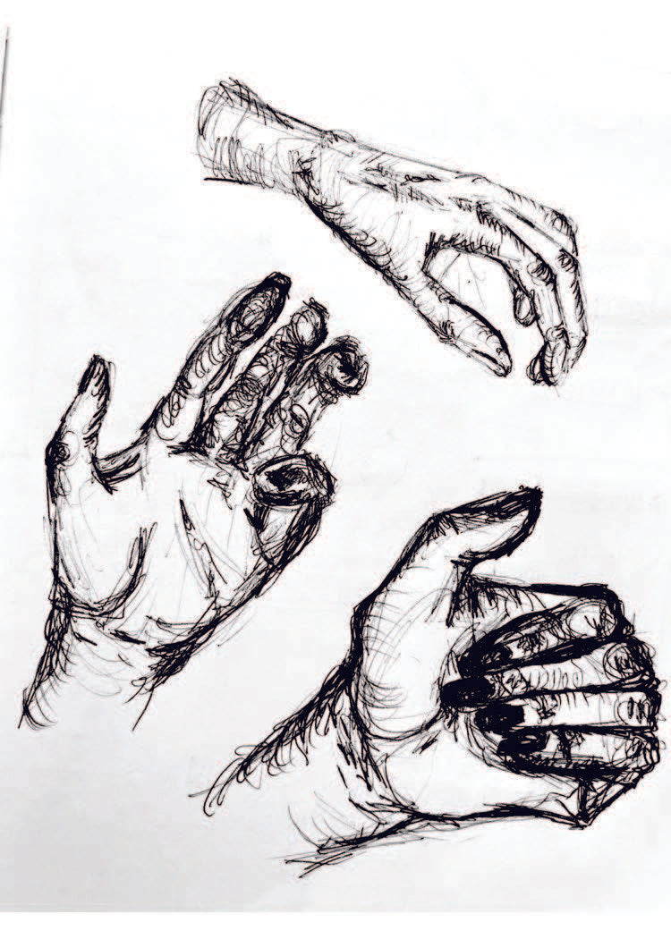 Hand Study- Collectibles